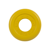 Диск обрезиненный "Стандарт", жёлтый, 51 мм, 1,25 кг